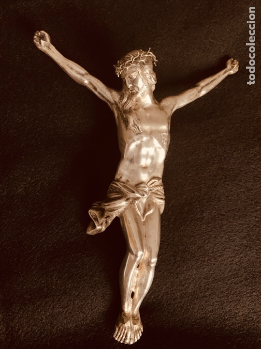 Antig&uuml;edades: Cristo de plata - Foto 8