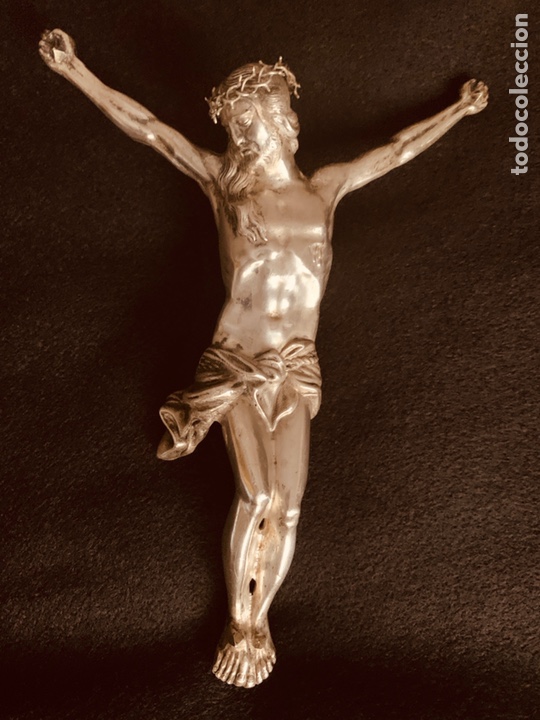 Antig&uuml;edades: Cristo de plata - Foto 10