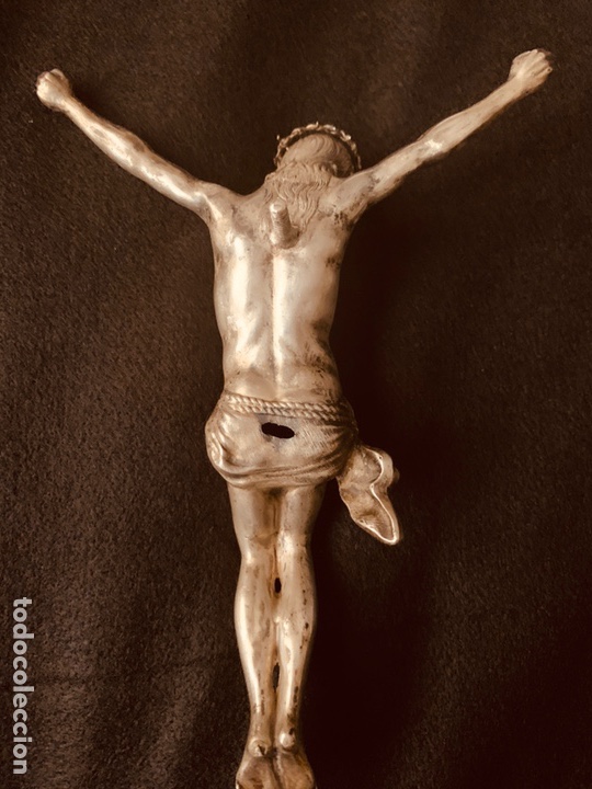 Antig&uuml;edades: Cristo de plata - Foto 11