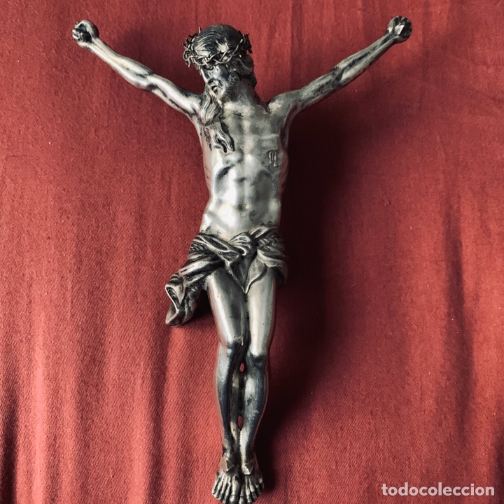 Antig&uuml;edades: Cristo de plata - Foto 1