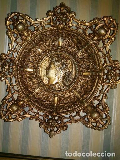 Antig&uuml;edades: Plato aleaci&oacute;n metal - Foto 1