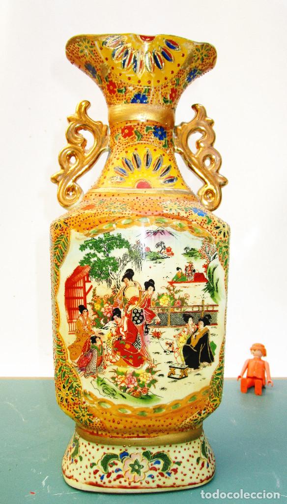 Antig&uuml;edades: FANTANSTICO JARRON SATSUMA  CIRCA 1900 - Foto 1