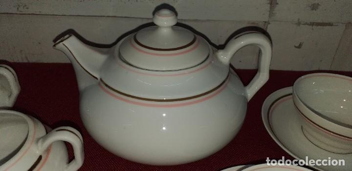 Antig&uuml;edades: JUEGO DE T&Eacute; VINTAGE - Foto 3