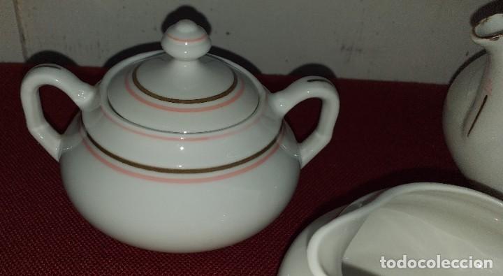 Antig&uuml;edades: JUEGO DE T&Eacute; VINTAGE - Foto 4