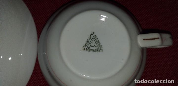 Antig&uuml;edades: JUEGO DE T&Eacute; VINTAGE - Foto 9