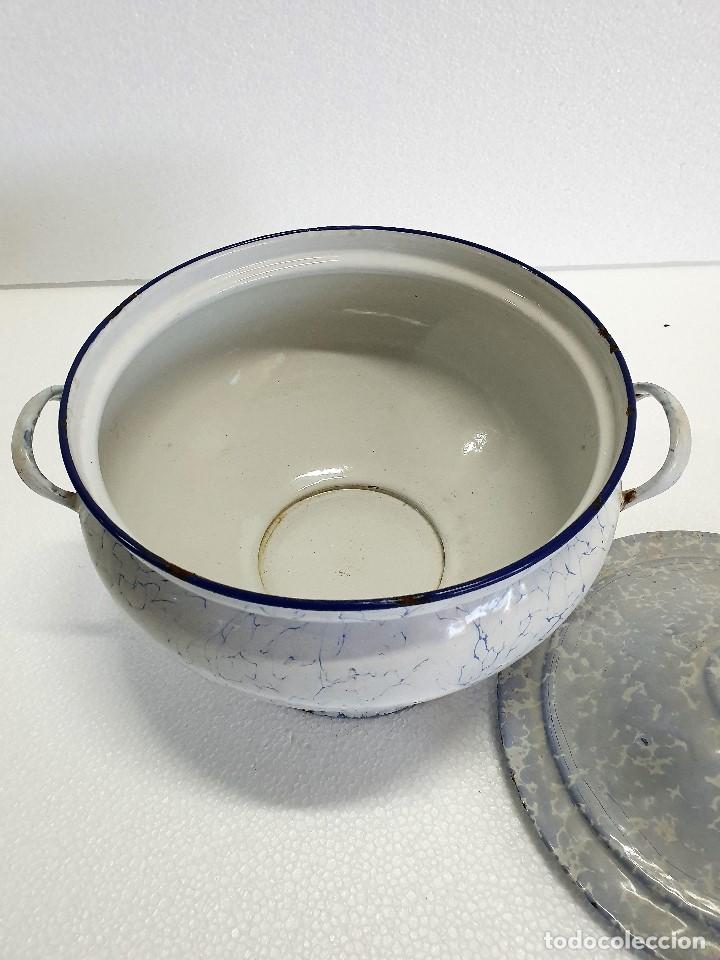 Antig&uuml;edades: ANTIGUA  SOPERA DE PORCELANA - Foto 3