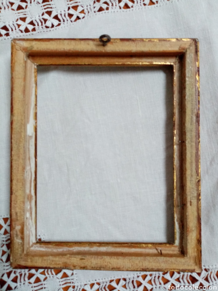 Antig&uuml;edades: Antiguo marco en pan de oro - Foto 3
