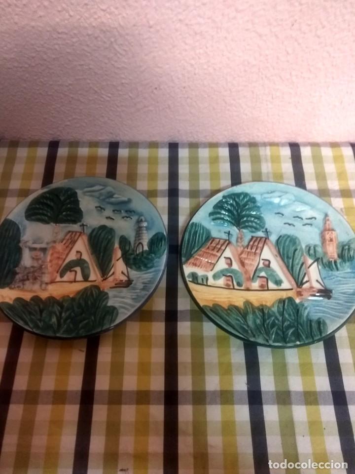 Antig&uuml;edades: Parejas de plato - Foto 1