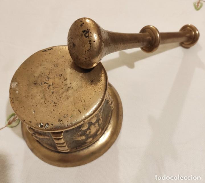 Antig&uuml;edades: ALMIREZ MORTERO DE FARMACIA - Foto 2