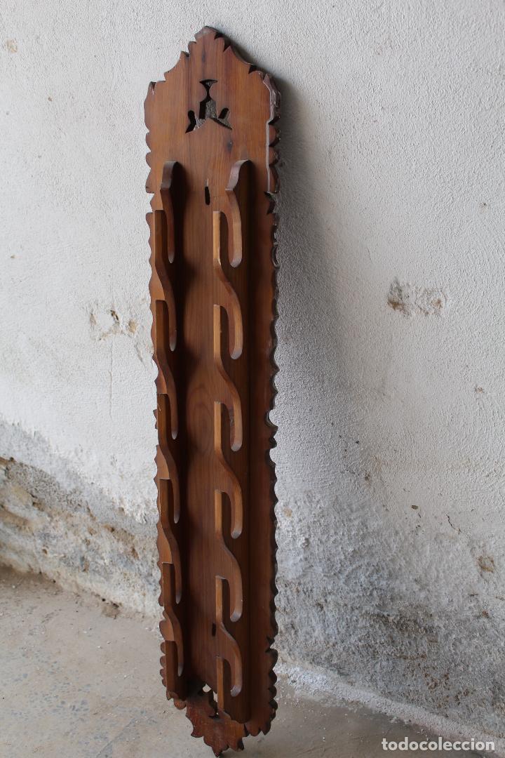 Antig&uuml;edades: platera de madera - Foto 2