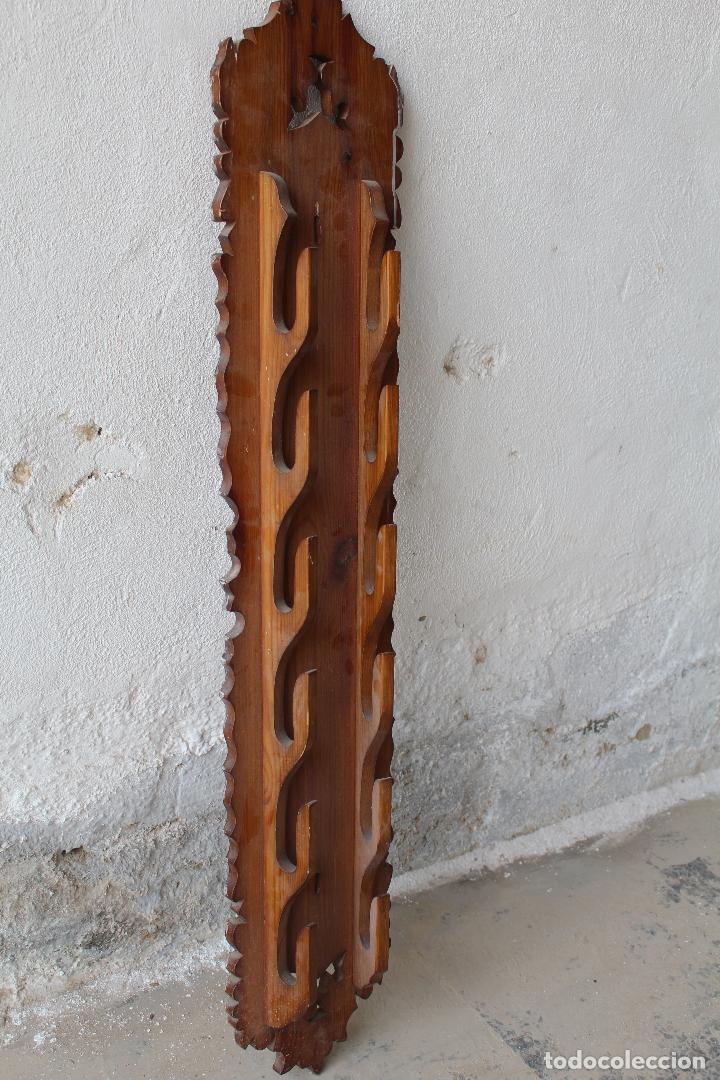 Antig&uuml;edades: platera de madera - Foto 1