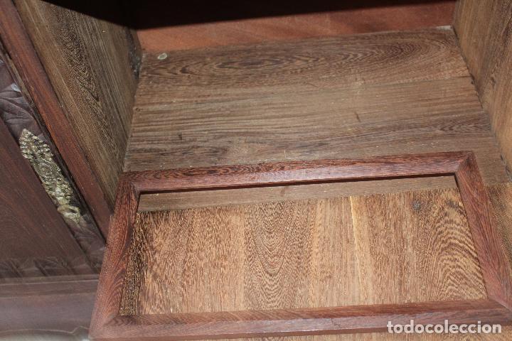 Antig&uuml;edades: mueble bar en madera de roble - Foto 3