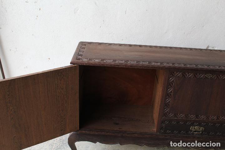 Antig&uuml;edades: mueble bar en madera de roble - Foto 5