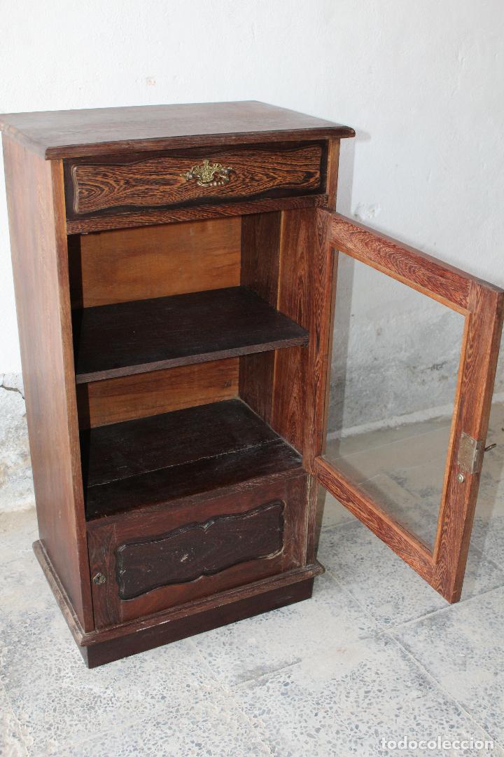 Antig&uuml;edades: mueble bar en madera de roble - Foto 2