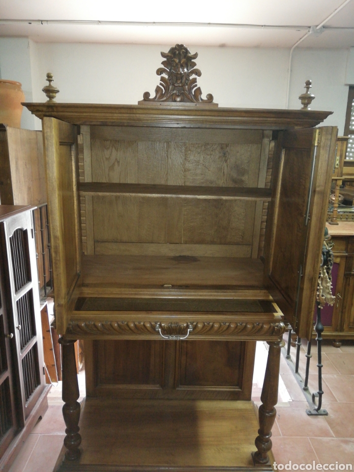 Antig&uuml;edades: Mueble nogal restaurado - Foto 3
