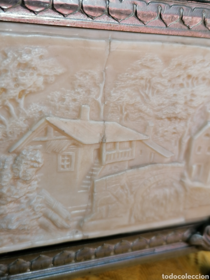 Antig&uuml;edades: CAJA JOYERO ANTIGUO CON RELIEVES - Foto 5