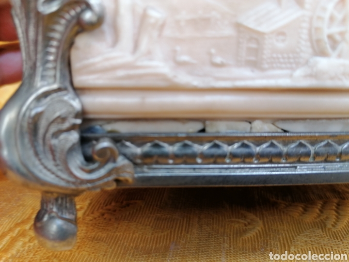 Antig&uuml;edades: CAJA JOYERO ANTIGUO CON RELIEVES - Foto 11