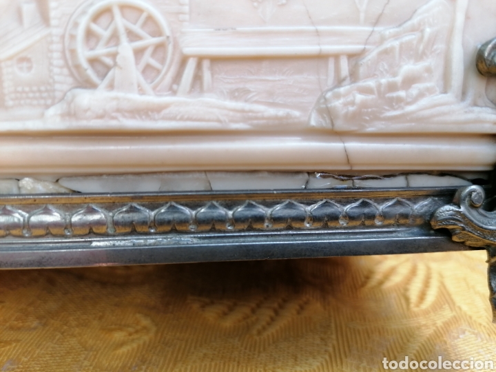 Antig&uuml;edades: CAJA JOYERO ANTIGUO CON RELIEVES - Foto 12