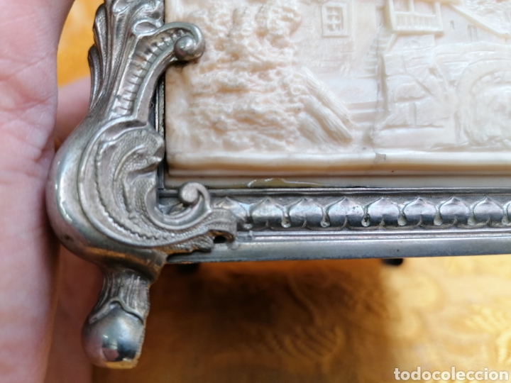Antig&uuml;edades: CAJA JOYERO ANTIGUO CON RELIEVES - Foto 14