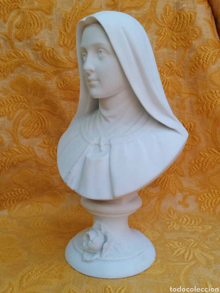 Antig&uuml;edades: BUSTO DE SANTA TERESA EN BISCUIT - Foto 3