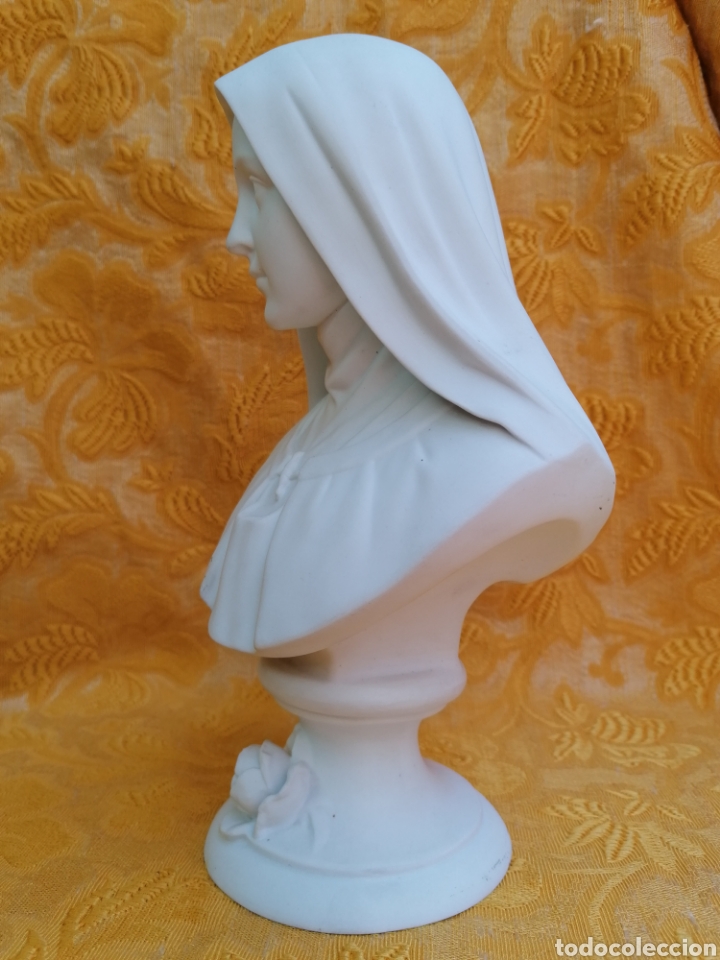 Antig&uuml;edades: BUSTO DE SANTA TERESA EN BISCUIT - Foto 4