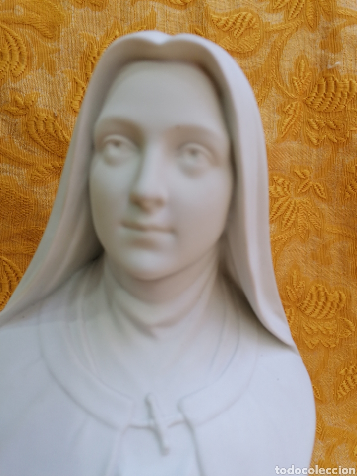 Antig&uuml;edades: BUSTO DE SANTA TERESA EN BISCUIT - Foto 13