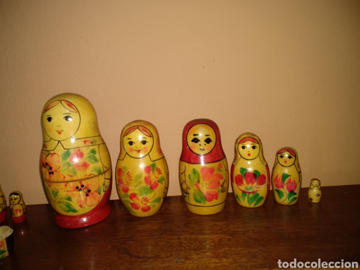 Antig&uuml;edades: LOTE ANTIGUAS MATRIOSCAS. - Foto 2