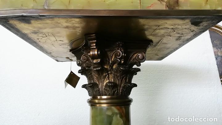 Antig&uuml;edades: COLUMNA DE ONYX Y BRONCE - Foto 4