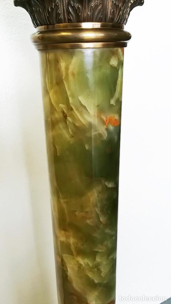 Antig&uuml;edades: COLUMNA DE ONYX Y BRONCE - Foto 8