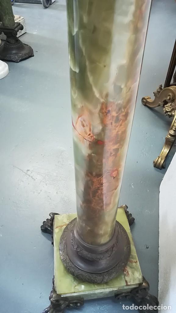 Antig&uuml;edades: COLUMNA DE ONYX Y BRONCE - Foto 11