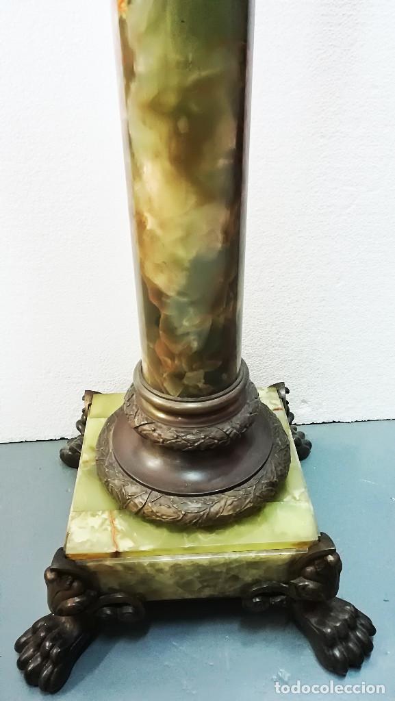 Antig&uuml;edades: COLUMNA DE ONYX Y BRONCE - Foto 12