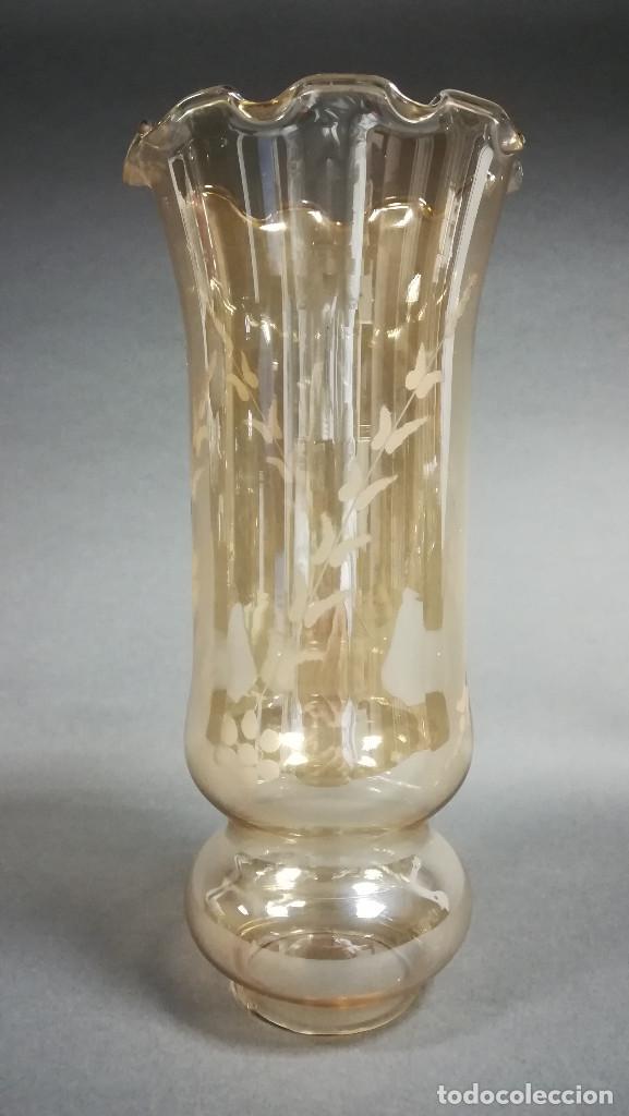 Antig&uuml;edades: TULIPA CRISTAL TINTADO - Foto 1
