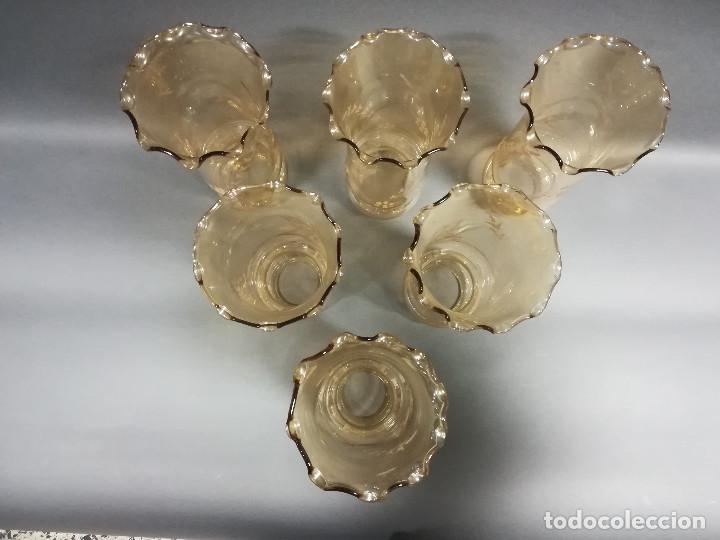 Antig&uuml;edades: TULIPA CRISTAL TINTADO - Foto 4