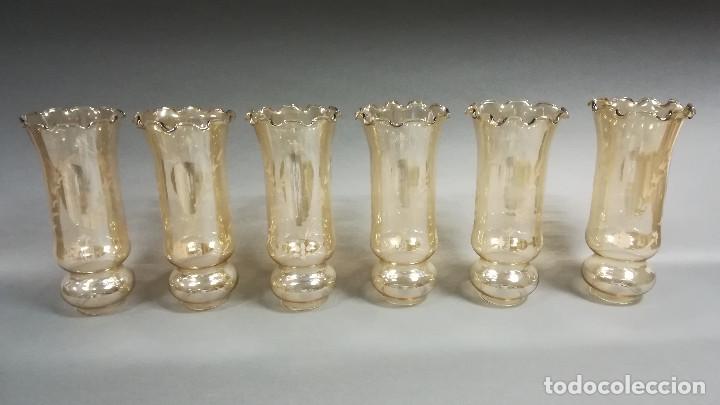 Antig&uuml;edades: TULIPA CRISTAL TINTADO - Foto 5