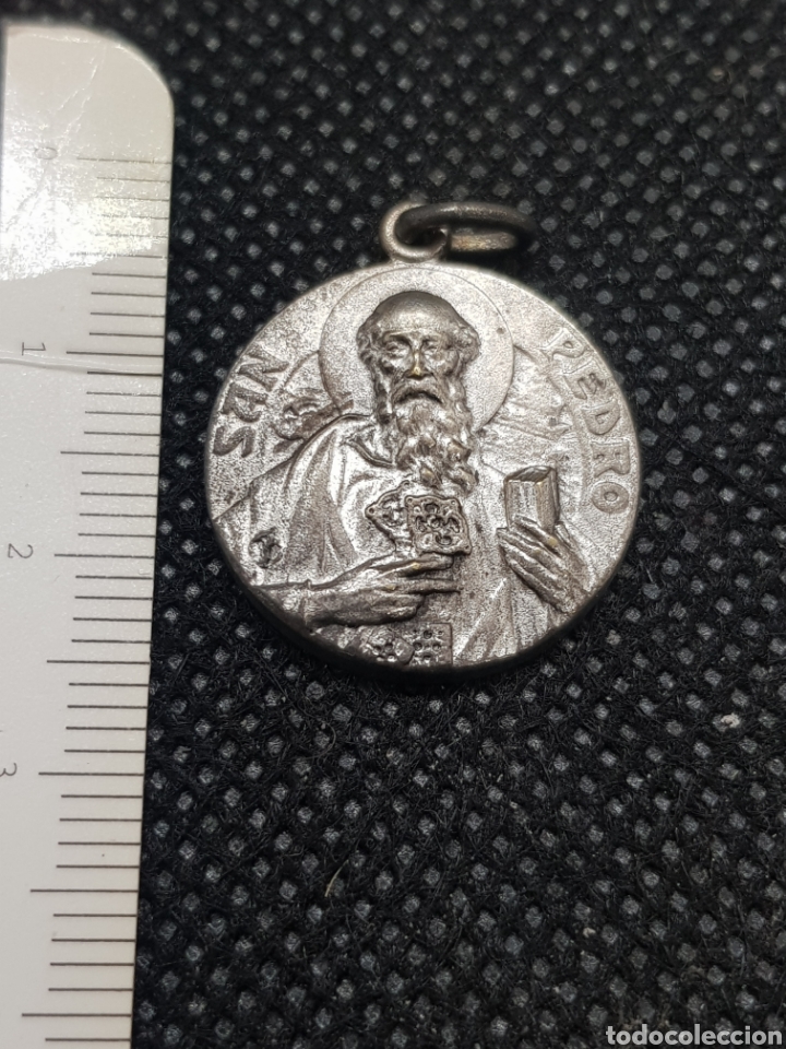 Antig&uuml;edades: medalla religiosa de San Pedro - Foto 1