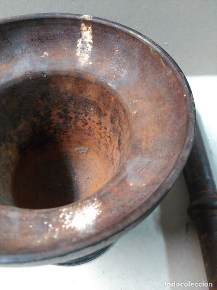 Antig&uuml;edades: MORTERO O ALMIREZ DE HIERRO - Foto 17
