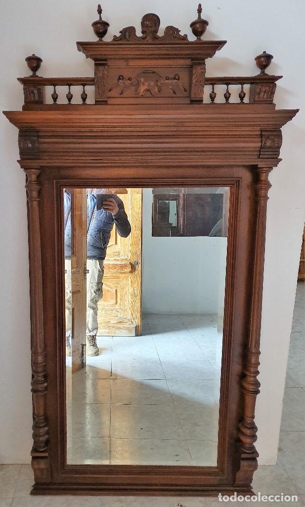 Antig&uuml;edades: GRAN ESPEJO ANTIGUO - Foto 1