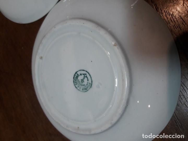 Antig&uuml;edades: 3 platos Pitman Sevilla - Foto 6