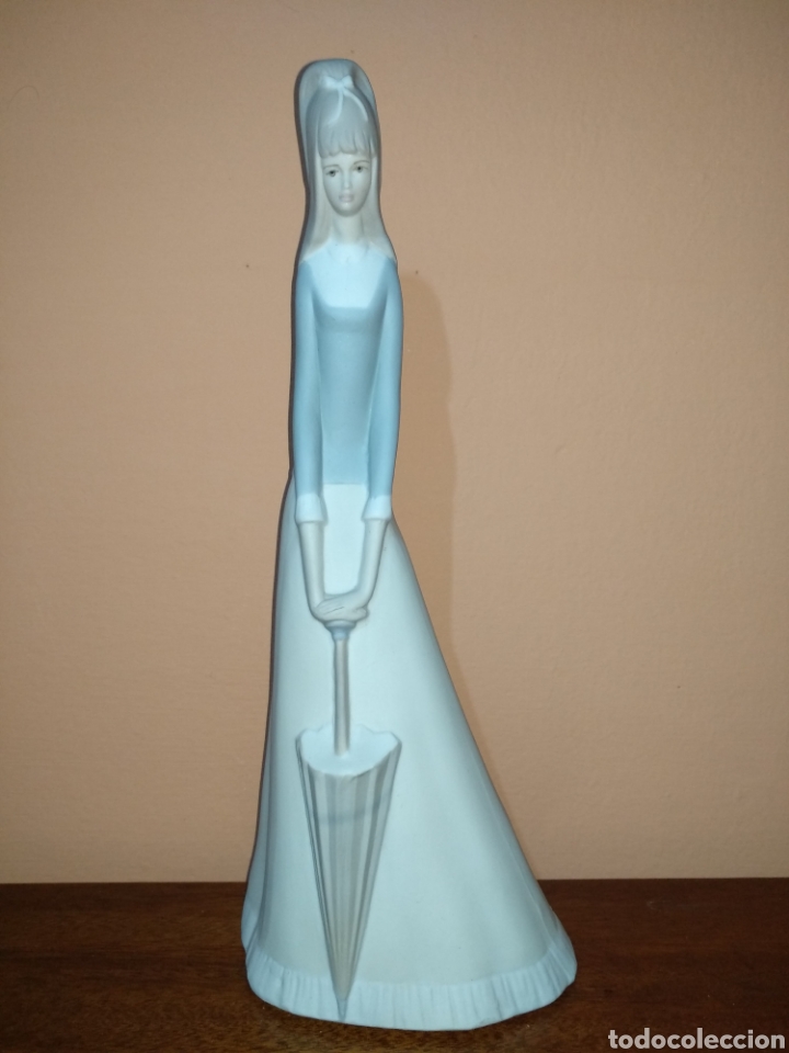 Antiques: Figura porcelana biscuit Miguel Requena.