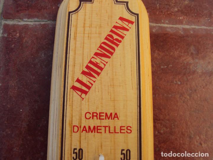 Antig&uuml;edades: ANTIGUO TERMOMETRO ALMENDRINA - Foto 2