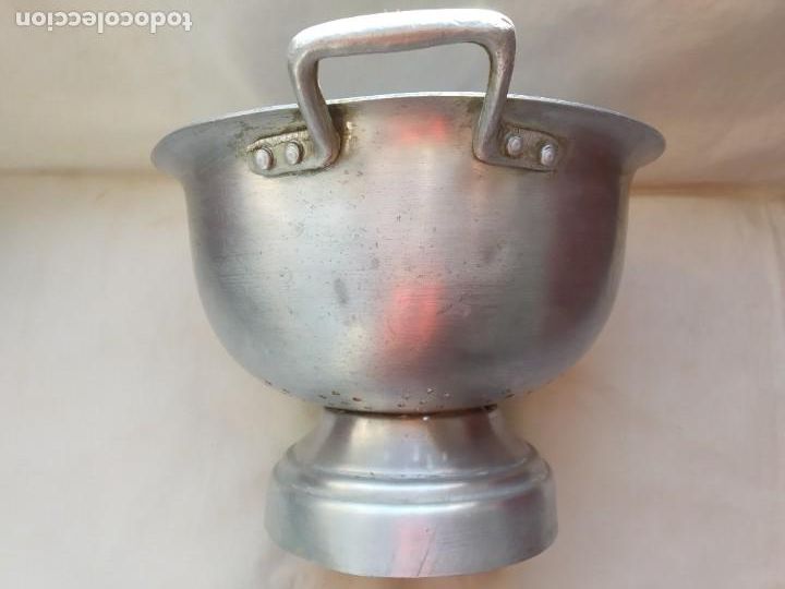 Antig&uuml;edades: ESCURRIDERA ALUMINIO - Foto 6