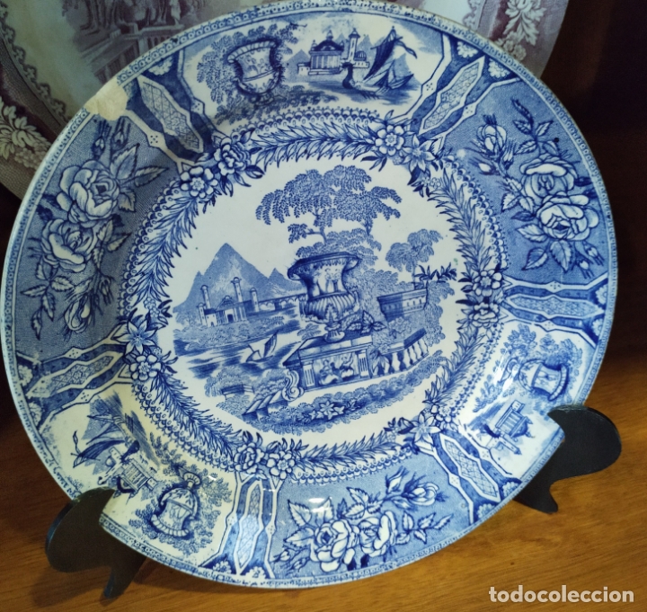 Antig&uuml;edades: ANTIGUO PLATO DE SARGADELOS - Foto 1
