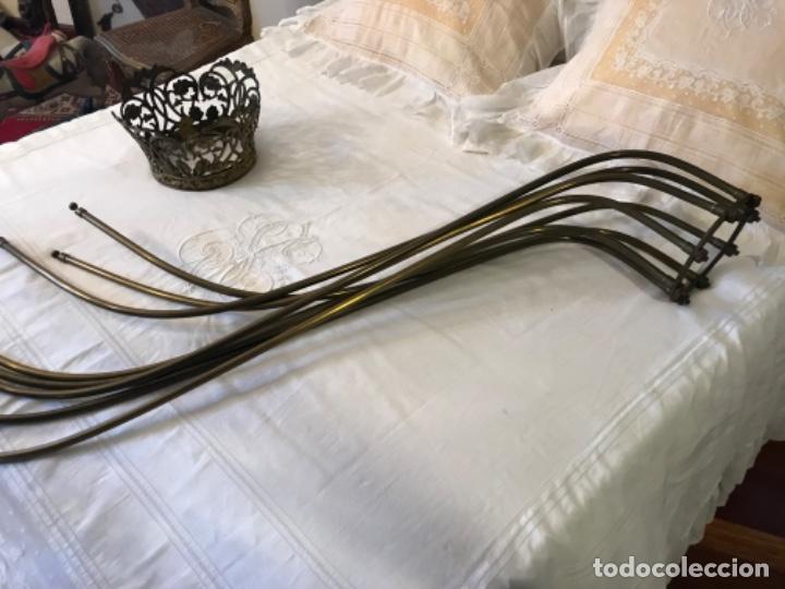 Antig&uuml;edades: CAMA CON DOSEL Y CORONA - Foto 7
