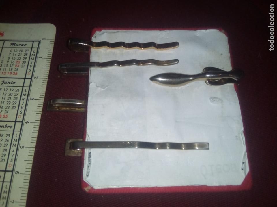Antig&uuml;edades: Lote de pasadores antiguos de corbata - Foto 2