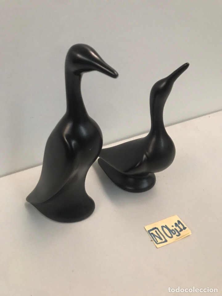 Antig&uuml;edades: FIGURAS P&Aacute;JAROS DECORATIVOS - Foto 1