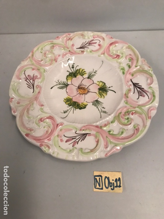 Antig&uuml;edades: Antiguo plato decorativo - Foto 1
