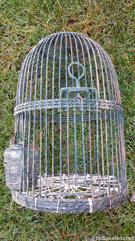Antig&uuml;edades: Antigua jaula de perdiz - Foto 2