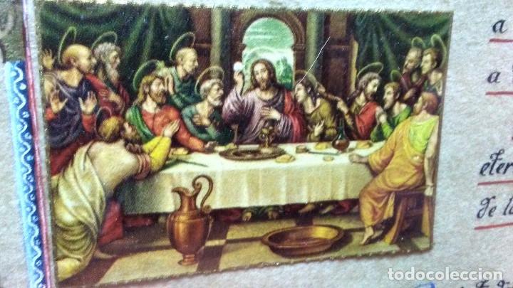 Antig&uuml;edades: CUADRO ORACI&Oacute;N SANTA CENA - Foto 7