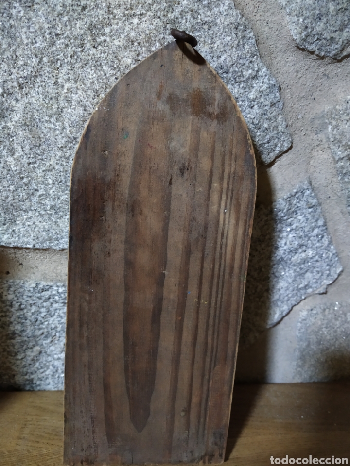 Antig&uuml;edades: Tabla tallada policromadra - Foto 2