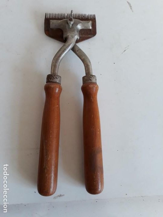 Antig&uuml;edades: Cortadora de crines y rapar pelo de caballos. - Foto 2